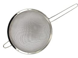 FM Professional 28038 Colador de Acero Inoxidable, Chino, Plata, 15 cm x 11 cm