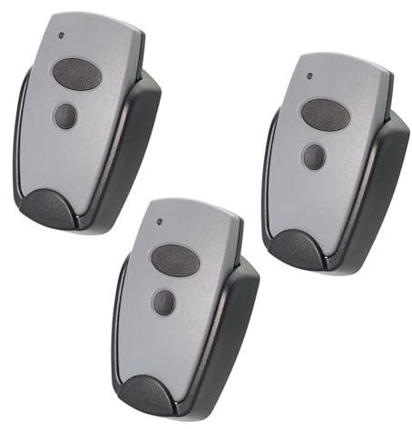 Apriporta garage, 3 pezzi, telecomando compatibile con 868 MHz Marantec Digital D302, D304, D382, D384, D313, D321, D323, Command 131 telecomando