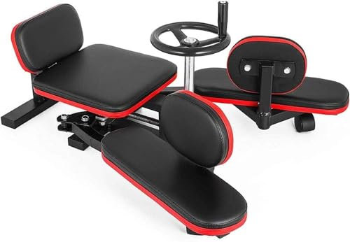 Loyesm Beinstrecker, Stahlrahmen, Split-Maschine, 150 kg, Robustes Beindehnungs-Trainingsgerät zur Verbesserung der Beinflexibilität, Fitnessgerät für Damen und Herren