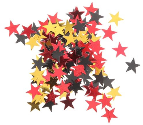 MERRYHAPY Confeti Estrellas Brillantes Decoración Mesa Fiestas Cerveza Festival Decorativo