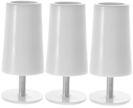 GARVALON Curtain Window Screen Stopper Plastic Roller Shutter Replacement Parts White 3 Pieces for Home and Office Blind Repair Accessories