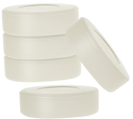 BESPORTBLE Offizielle Hockey-Pucks in Standardgröße 5er-Pack Abs Eishockey-rennpucks Nachttraining Und Wettkampfzubehör