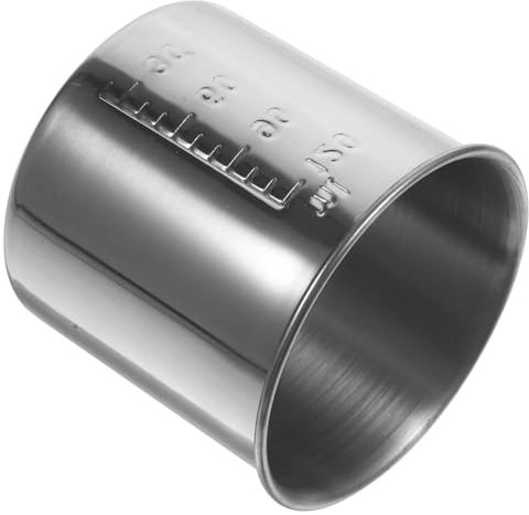 Genérico Tazas Medidoras Inoxidables Tazas De Medición Anchas Para Cocción y Repostería Para Ingredientes y Arroz