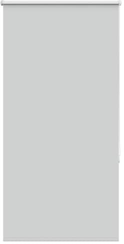 LLEZKBR Rollo Verdunkelungsrollo Hellgrau 80x150 cm Stoffbreite 75,7 cm Polyester