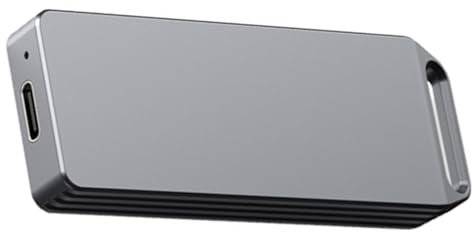 GMBYLBY High Performances NVME À USB C Enceinte 10 Gbit/S Vitesse Données Aluminium 2230/2242 Cas