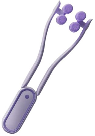 BESTYASH Gesichtsroller Manuell V-förmiges Gesicht Massagegerät Doppelkinn Straffung Gesichtspflege Roller