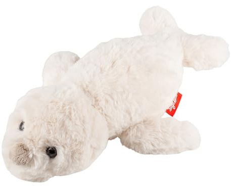 Sigikid Plüschtier Flauscherie Robbe Kuscheltier Geschenk Begleiter Tröster | besonders weich und flauschig - perfekt zum Spielen, Sammeln, Einschlafen für Babys und Kinder