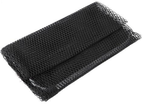 Homoyoyo Small Fishing Tackle Tool Carp Bag 1.5m Black Foldable Mesh Fish Keeper Net with Quick-Dry Netting and Anti-snag Design for Outdoor Fishing Supplies Accessories