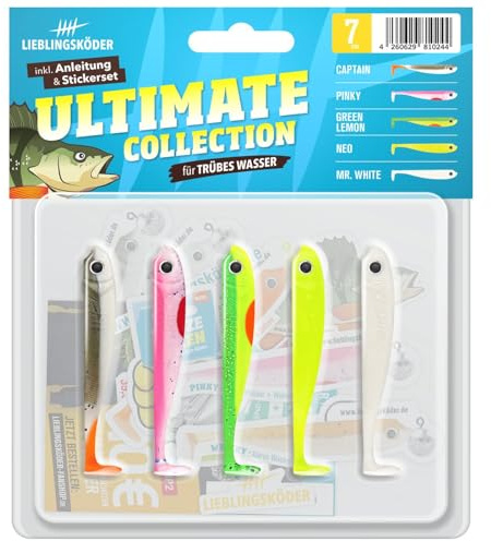 Lieblingsköder Gummifische 7cm - 5 Angelköder