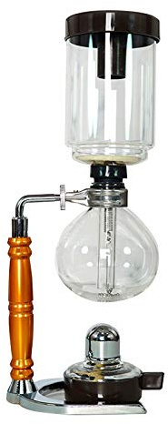 Siphon de style japonais Cafetière à siphon à thé, siphon à vide, cafetière à café, filtre à machine à café, 3 tasses