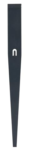 bellissa Bodenanker-Fixierung Rasenkanten Erdanker 20er-Set anthrazit 20 cm | Robuster Erdspieß feuerverzinkt für zusätzliche Stabilisierung von Beetabgrenzungen, Beeteinfassungen & Beetbegrenzung