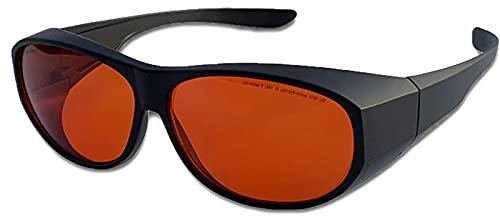 Gafas De Seguridad Láser, Gafas De Protección Ocular Anti UV,200-540 NM Remoción De Tatuajes Gafas De Seguridad Láser Adecuadas para Técnicos con Láser