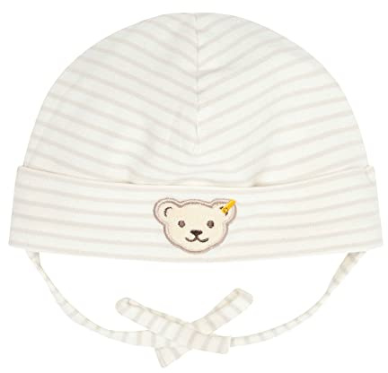 Steiff Unisex Baby Basic Ohne Bommel Beanie-Mütze, Wind Chime, 37 EU