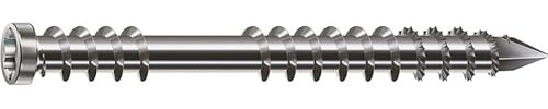 Vis à bois exotique Inox A2 SPAX 5x60 mm - 400 Vis