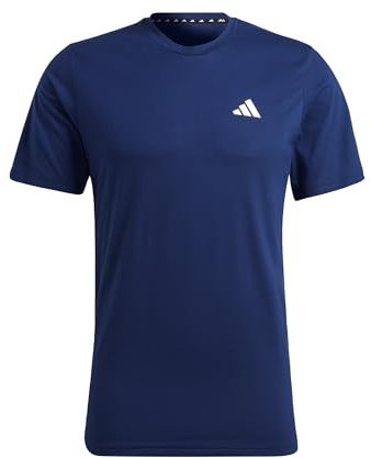 Adidas Herren Train Essentials Feelready Training Tee, Dark Blue/White, XXL Tall
