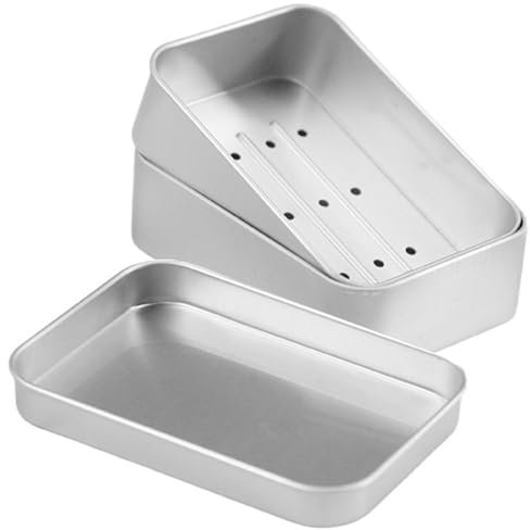 Boite Savon, Boite à Savon Solide, Boite a Savon Voyage Etanche, Boîte à Savon en Aluminium avec égouttoir Amovible, Convient aux boîtes à Savon dans Les Hôtels, Les Dortoirs et Les Salles de Bains