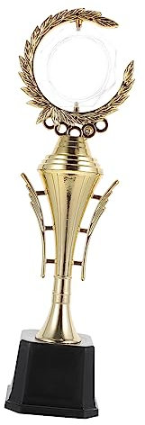 BESPORTBLE Goldene Trophäe Trophäe personalisierte mutterpasshülle personalisiert Sauf Party-mitgebsel The partyhüte pokale Pokal für Kinder vergeben Universal- Gold Plastik