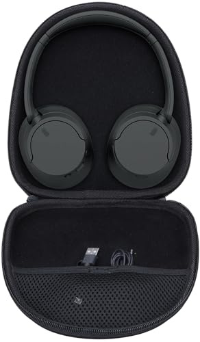 Lebakort Hart Schutz Hülle für Sony WH-CH720N Noise Cancelling Kopfhörer | Tasche für Sony WH-CH720N WH-CH520 WH-CH510 WH-CH710N XB900N WH-CH700N WH-XB910N Kopfhörer, Harte Schale