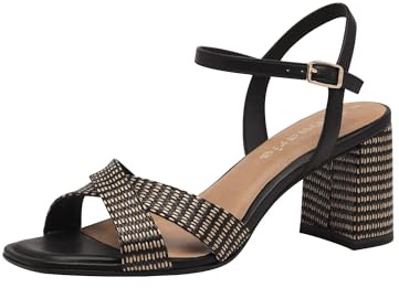 Tamaris Women's 1-28320-44 Sandal, Peigne noir, 38 EU