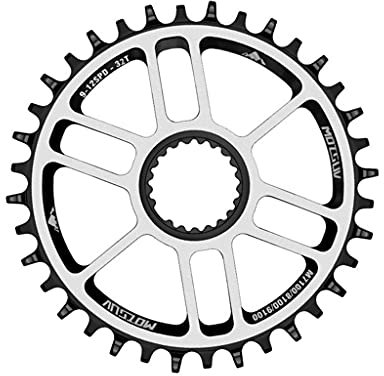 bnsggl Rundes Ovales Kettenblatt 30 Zähne 32 Zähne 34 Zähne 36 Zähne 38 Zähne 40 Zähne Schmales Breites Einzelkettenblatt Für 12-Gang Trail E Bike Fatbike