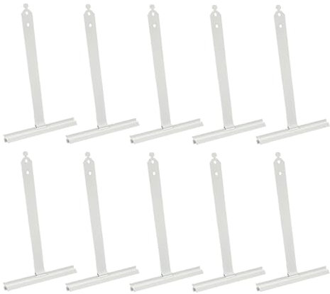 EPLZON 10 Pièces Mini Ressorts de Suspension pour volet Roulant Fixation pour volet Roulant Ressorts de Suspension Pour Volet Roulant électrique et manuel(100x190mm,Blanc)