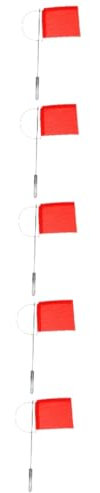 Yardwe 5 Pièces Drapeau à Vent pour Yacht Outil De Direction du Vent Drapeau De Direction du Vent pour Yacht Drapeau De Bateau à Vent Directionnel Drapeau Girouette Acier Inoxydable 304
