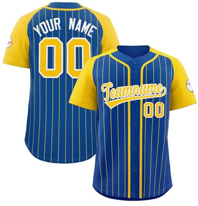 Personalisiert Licht Baseballtrikot Atmungsaktiv Sporthemden Individuelles Baseball Jersey Schnelltrocknend T-Shirt Für Herren Damen Kinder Knopf Baseball Trikot Hip Hop Kurzarm Sportuniform