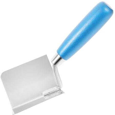 LOORGVEL Raschiatore Angolare Acciaio Inossidabile Impugnatura Per Riparazioni Muro e Finiture Utensile Per Stucco e Decorazione Interni Ed Esterni