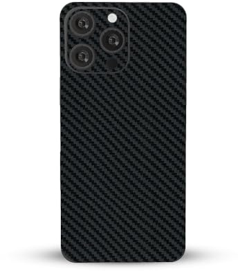 Carbon Fibre Vinyl Skin for iPhone 14 Pro Max – Premium 3M Decal for Back & Sides, Scratch Protection, Bubble-Free Application, Easy Application, Textured Finish, Made in UK (iPhone 14 Pro Max)