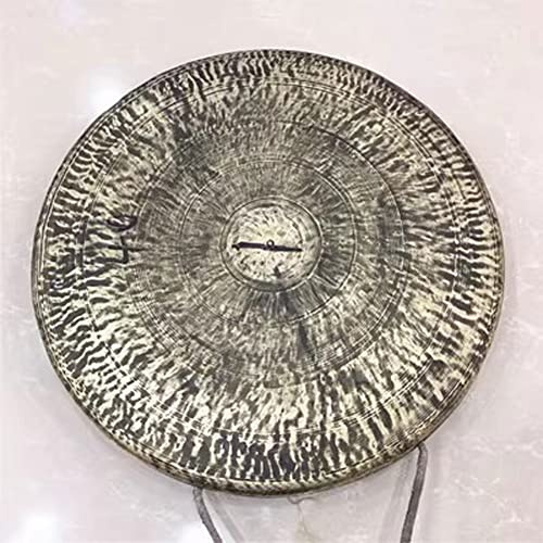 gong platillos gong tibetano instrumentos musicales 30-40Cm Bronce Lado Alto Kung Fu/Tono Mei/Meditación(Color:36cm,Size:)