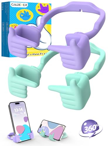 Geschenke für Frauen Mädchen Kinder Handyständer: Weihnachten Geschenk Wichtelgeschenk Nikolaus Männer Junge Mama Papa Schüchterne Handyhalterung Handy Ständer Halterung Tisch Kleine Lustig Gadgets