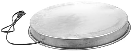 SHINEOFI Winter Geflügeltränke Heizfuß mit Geschlossener Heiztechnik Langlebiges Heizgerät Beheizte Basis für Haustier und Geflügelwasser Geeignet für Garten und Hof
