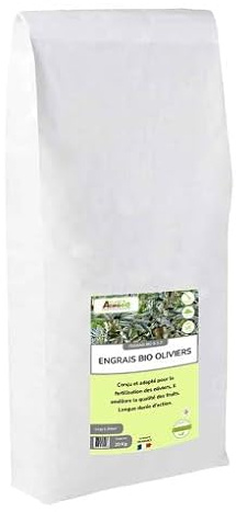Engrais bio micro granulés 9-3-3 oliviers 20 Kg