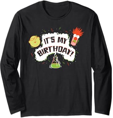 Disney The Muppets It's My Birthday! Bunsen and Beaker Long Sleeve T-Shirt