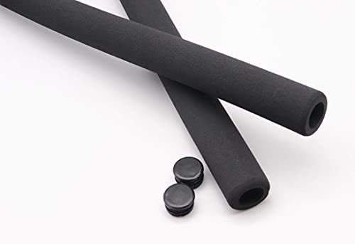 Fahrradgriffe Lenkerbezüge Moosgummi Paar für Ergo Multilenker 500 mm