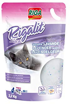 Riga 005401 RIGA - Silica - Katzenstreu Geruch Lavendel, 2.2kg
