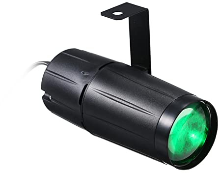 Lixada Pinspot LED DJ Effekt Licht, Party Club Bar Bühne Lampe, AC90-240V 10 Watt LED Mini Strahl Spot Bühnenlicht Leuchte für Disco KTV Bar Club Party Entertainment DJ