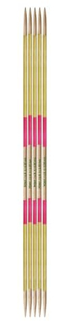 Agujas de Calcetín de Madera Pony Flair 20 cm 3.25 mm - 1 Pieza