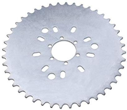 UAUS 44 T Sprocket Fit 415 Chain 49cc 50cc 66cc 80cc 2 Stroke Motorized Bike Motorised Bicycle Moped