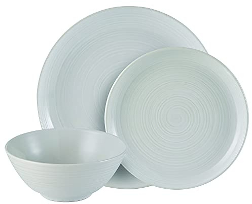 Mason Cash William Mason White 12pc Dinner Set
