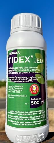 Herbicida Cesped 500ml. Control de malas hierbas de hoja ancha. Sarabia