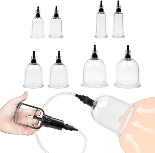 Seckoe 4 Paar Nippelsauger Brustwarzen Milchpumpe Sex Spielzeug für Paar Set Brustwarzenformer Vergrößerung Saugen Vakuum Pussy Pump Brust Klitoris Stimulation Sauger SM Extrem Sextoys für Frauen