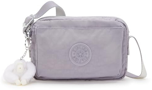 Kipling ABANU Kleine Umhängetasche, Tender Grey (Grau)