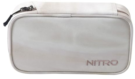 Nitro Pencil Case XL Inkl. Geo Dreieick & Stundenplan, Federmäppchen, Schlampermäppchen, Faulenzer Box, Federmappe, Stifte Etui