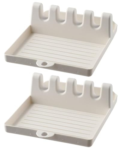 YYlingx 2 Pcs Paint Brush Organizer with 4 Slots Brush Storage Tool Table Kitchenware Holder for Watercolor Acrylic Oil Painting Brushes Storage