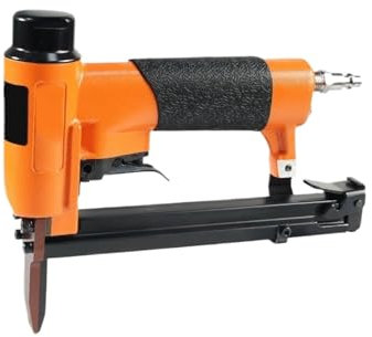 Agrafeuse pneumatique, agrafeuse pneumatique pour Agrafeuse pneumatique à long bec KN7116L, pistolet agrafeur for tapisserie, outils for le travail du bois, couronne de 9,1 mm, longueur de 6 à 16 mm