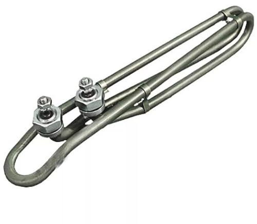 HydroQuip Heater Element for Hot Tubs - 10 Flo Thru - 3kW - Titanium