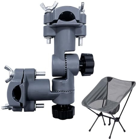 Chair Roof Clamp - Golf Umbrella Holder, Fishing Rod Holder for Outdoor | Fixing, Integrated Umbrella Chair Holder, Clamp Mount, Golf Cart Stand, Table Tiers