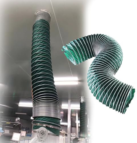 Abluftschlauch Lüftungsschlauch Trockner-Entlüftungsschlauch, Durchmesser 1000 900 800 700 600 500 400 300 200 100 90 80 Mm, Flexibler Luftkanalschlauch, Abluftschlauch Zur Belüftung(10m/33ft,80mm(3 1