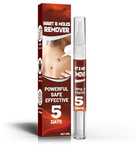 Wart Remover Pen, Effective Treatment of Warts,Skin Tag Removal Pen for Face, Body and Hands Suitable for All Skin Types